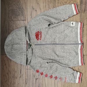 Kids Roots Full Zip Hoodie Sweatshirt